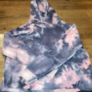 multi color hoodie